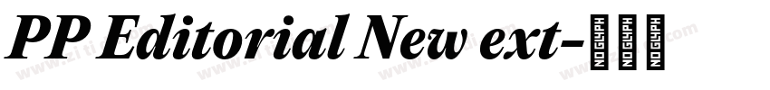 PP Editorial New ext字体转换